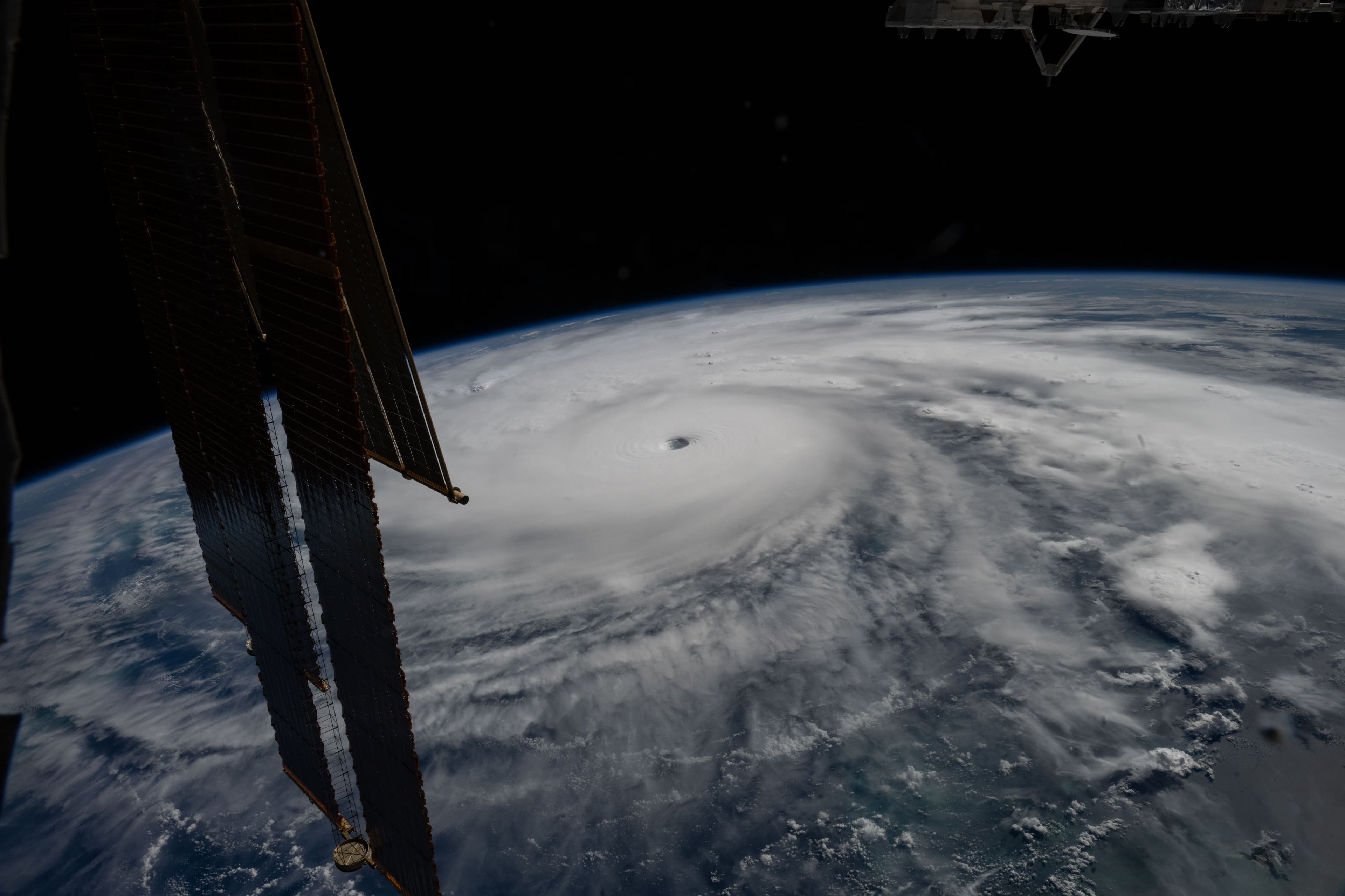 L’uragano Melissa visto dalla Stazione spaziale internazionale